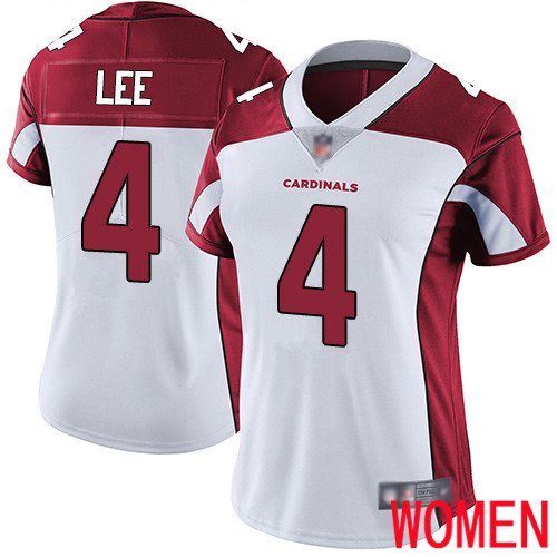 Arizona Cardinals Limited White Women Andy Lee Road Jersey NFL Football #4 Vapor Untouchable
